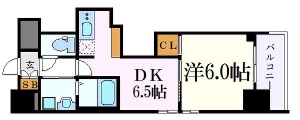 エステムプラザ名古屋駅前プライムタワーの物件間取画像